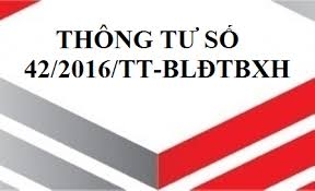 Trích Thông tư số 42/2016/TT-BLĐTBXH  ngày 28 tháng 12 năm 2016 quy định  mức điều chỉnh tiền lương và thu nhập tháng đã đóng BHXH